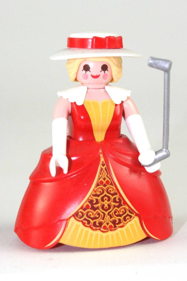 Playmobil Dame met toneelkijker k 70160 a serie 16