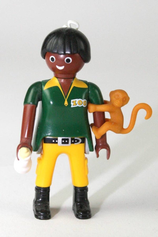 Playmobil Verzorgster met baby aapje k70160e serie 16