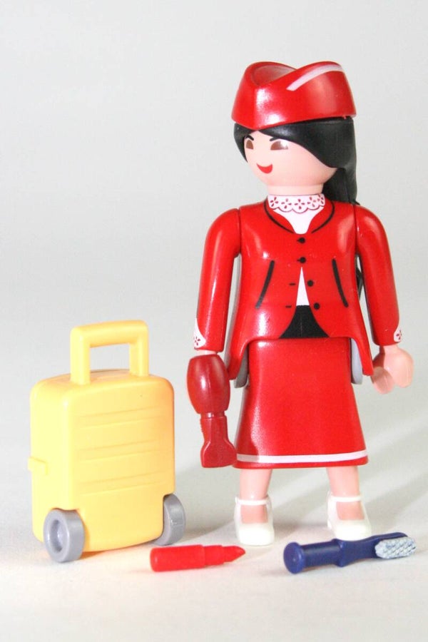 Playmobil Stewardess k70370f serie 18