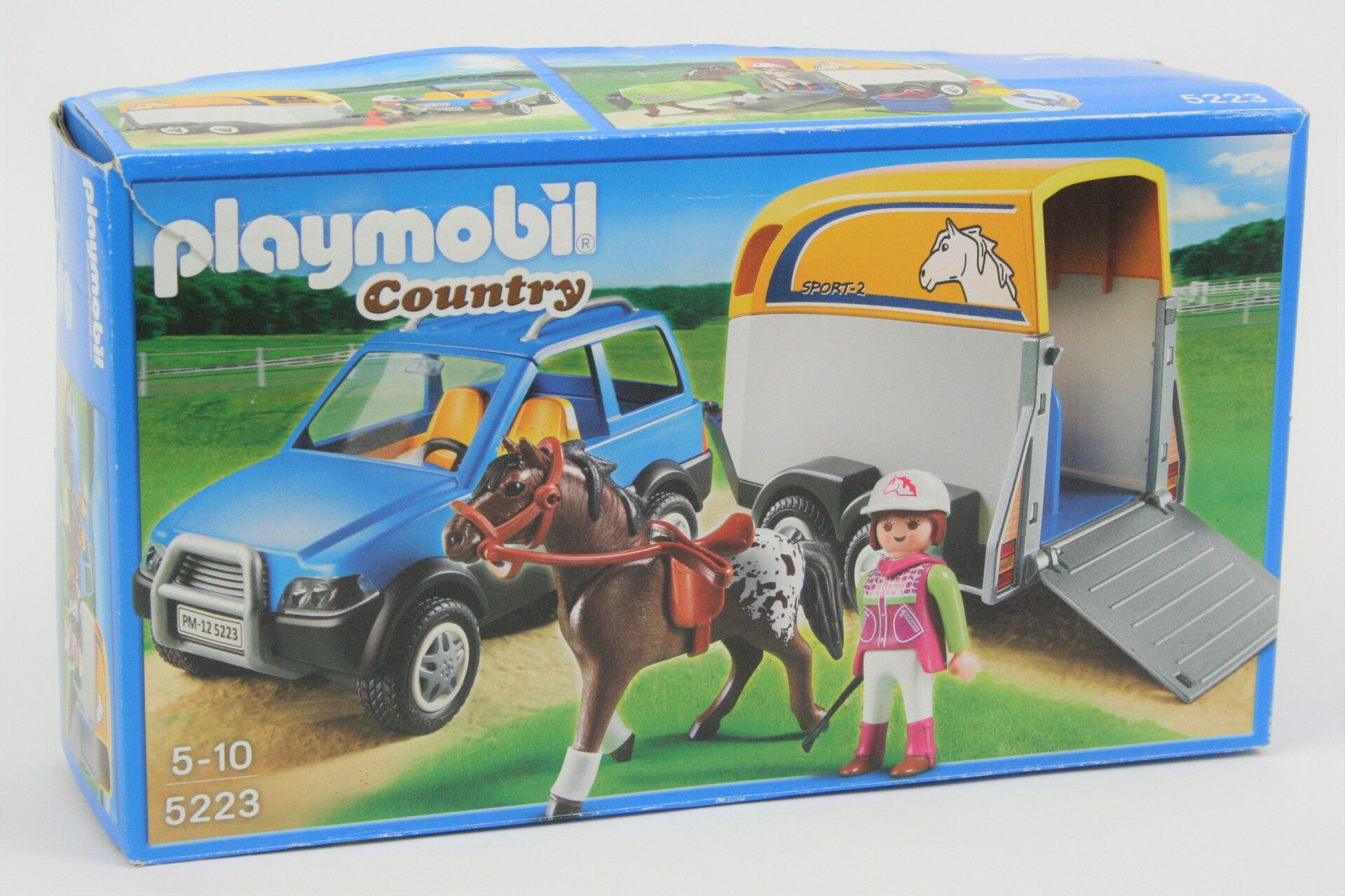 Playmobil Jeep met paardentrailer 5223 RePlaymo
