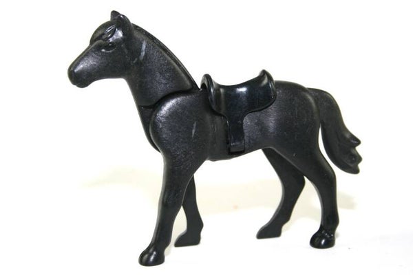 Playmobil Paard 2e model zwart