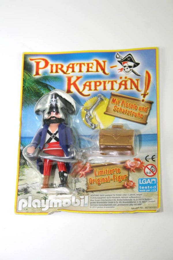 Playmobil Piraten kapitein Nieuw