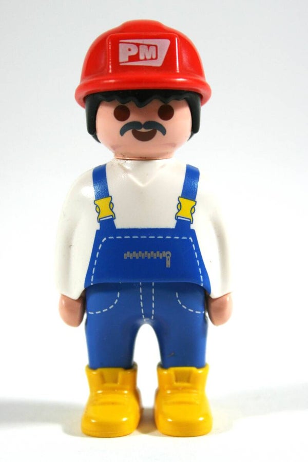 Playmobil 1-2-3 Constructiewerker