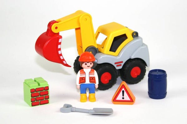 Playmobil 1-2-3 Graafmachine