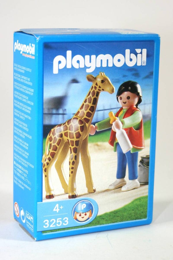 Playmobil Verzorgster met baby-giraf 3253 Nieuw