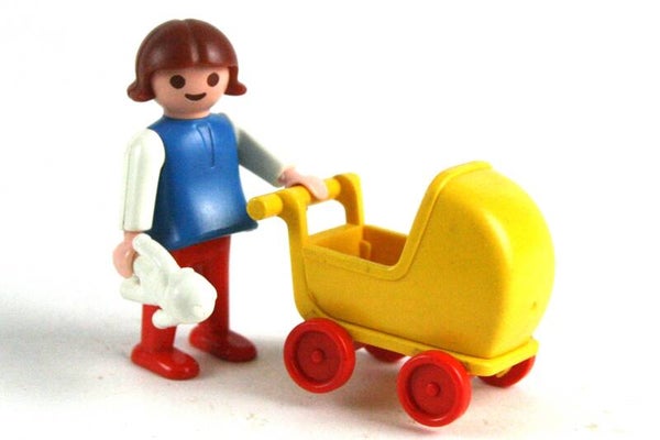 Playmobil Meisje met poppenwagen 3357