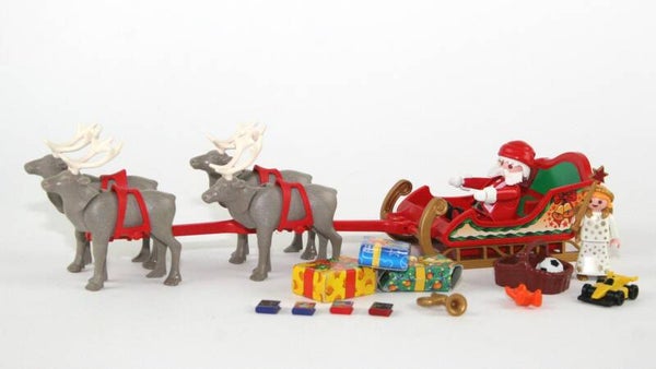 Playmobil Kerstman met arreslee  3366 / 3604