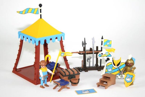 Playmobil Ridder toernooi tent 3654 Zeldzaam