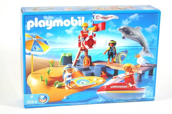 Playmobil Lifeguard strand 3664 Nieuw