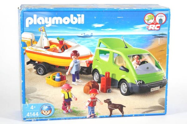 Playmobil Gezinswagen met boot  4144