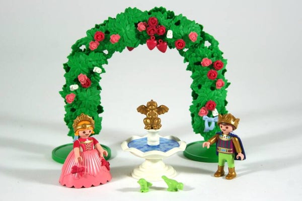 Playmobil Prins en prinsesje met rozenboog 4257