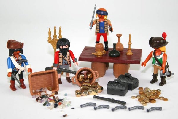 Playmobil Piratenbende met schat 4292