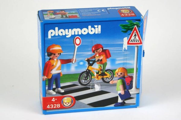 Playmobil Verkeersbegeleider met kinderen 4328