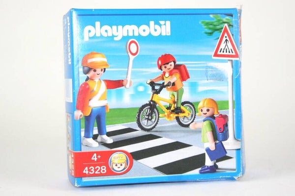 Playmobil Verkeersbegeleider met kinderen 4328 (2)