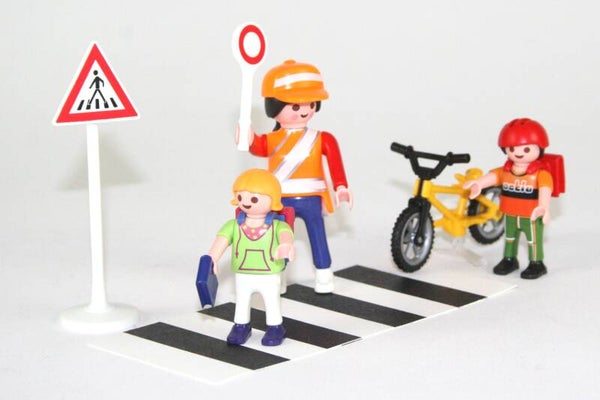 Playmobil Verkeersbegeleider met kinderen 4328