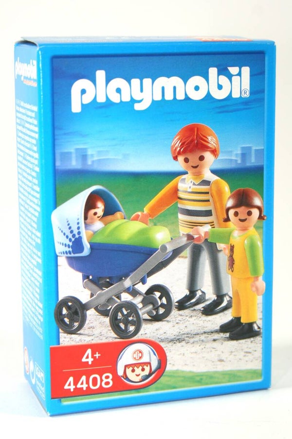 Playmobil Papa met wandelwagen 4408 Nieuw