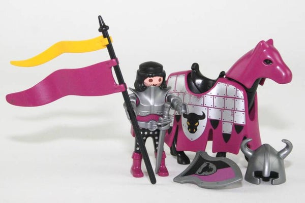 Playmobil Paarse barbaren ridder 4436