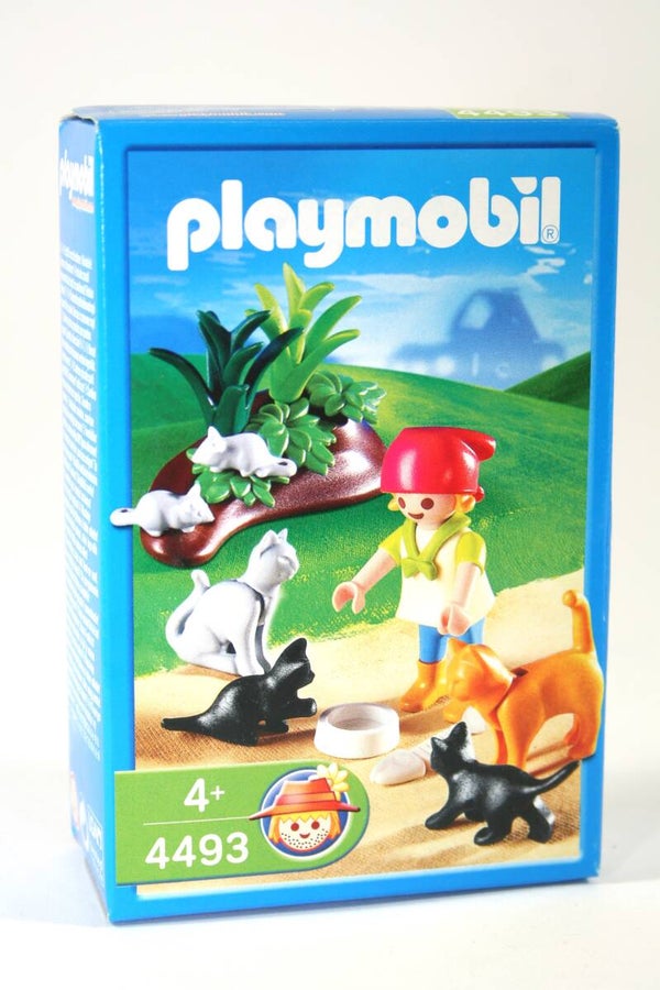 Playmobil Meisje met poesjes 4493 Nieuw