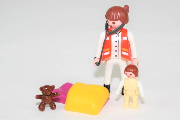 Playmobil verpleegster met baby 4623