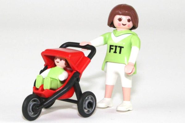 Playmobil Hardloop mama met buggy 4697