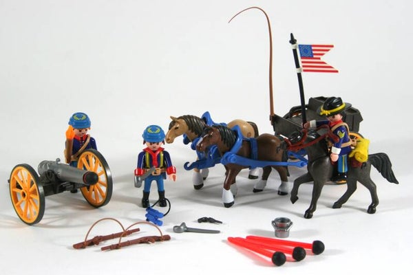 Playmobil Kanontransport met paard en wagen 5249