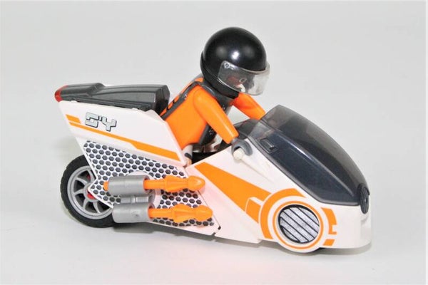 Playmobil Spion op vliegende motor 5288