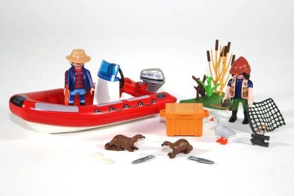 Playmobil Rubberboot met stropers 5559