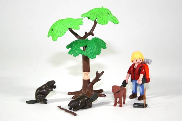 Playmobil Backpacker met bevers 5562