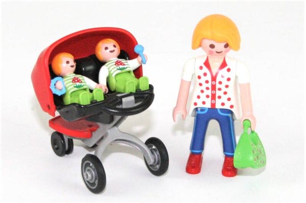 Playmobil Mama met tweelingwagen 5573