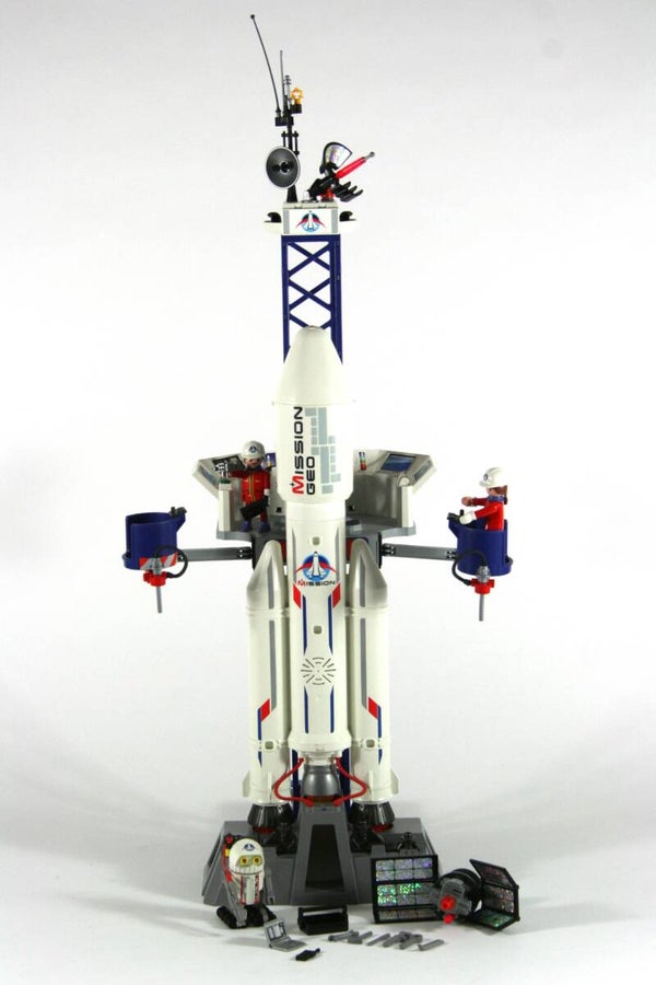 Playmobil Lanceerbasis met raket 6195