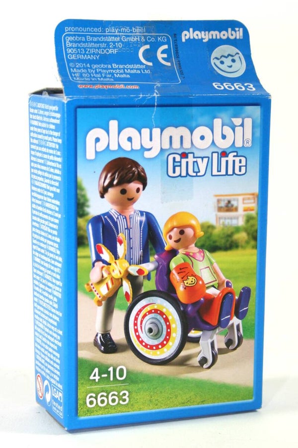 Playmobil Kindje in rolstoel 6663