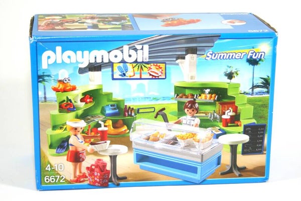 Playmobil Zwembad snackhoek 6672 Nieuw