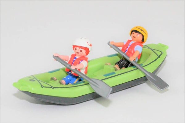 Playmobil Groene raft met kinderen 6892