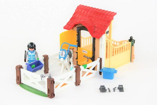 Playmobil Appaloosa met stal