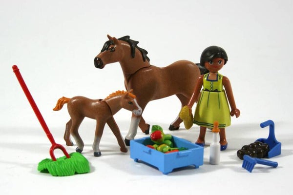 Playmobil Spirit Pru met paard en veulen 70122