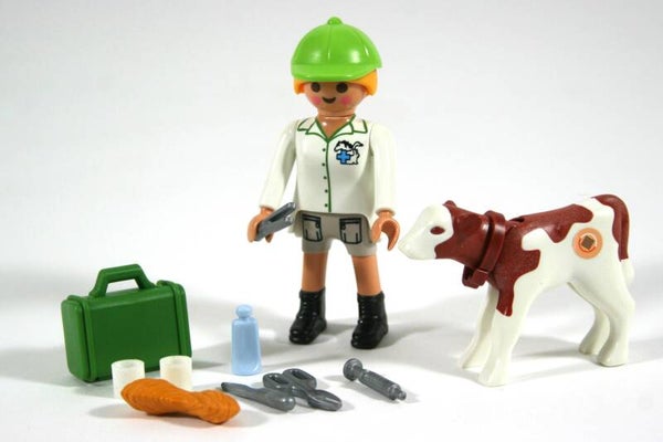 Playmobil Veearts met kalfje 70252