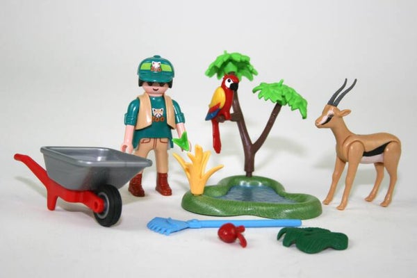 Playmobil Verzorger met gazelle 70295