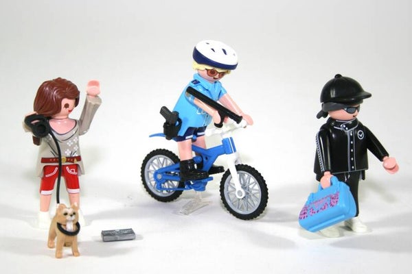 Playmobil Politie achtervolging van de tasjesdief 70573