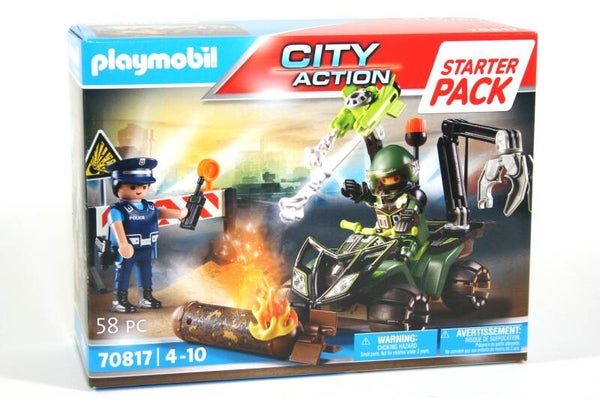 Playmobil Starter-pack Politie gevarentraining.70817 Nieuw