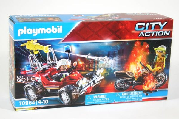 Playmobil Brandweerset met blus-buggy 70864 Nieuw