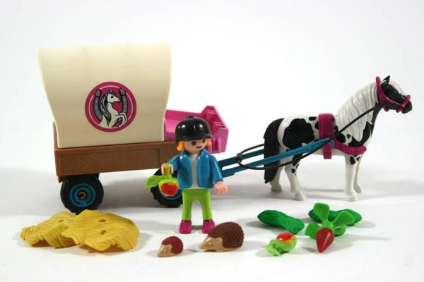 Playmobil Ponyhuifwagen 70998