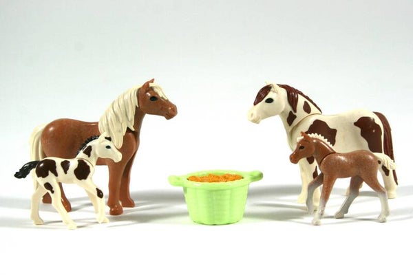 Playmobil Pony's met veulens 71000