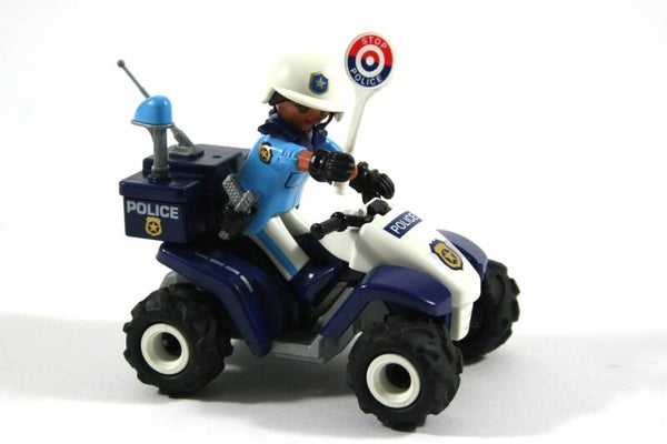 Playmobil Agente op politiequad 71092