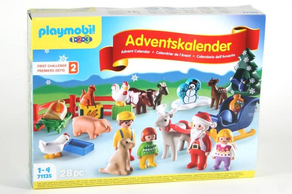 Playmobil 1-2-3 Kerst op de boerderij 71135 Nieuw