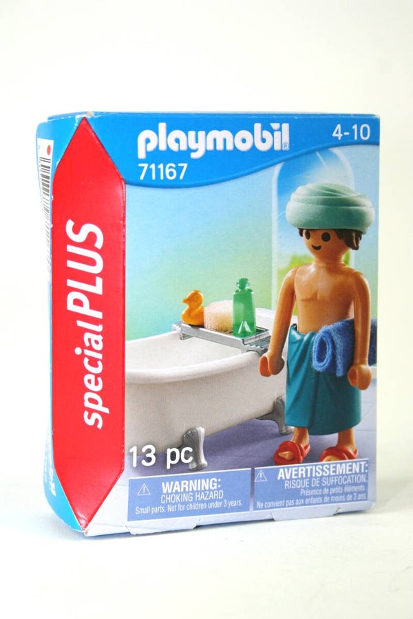 Playmobil Man in badkuip 71167 Nieuw