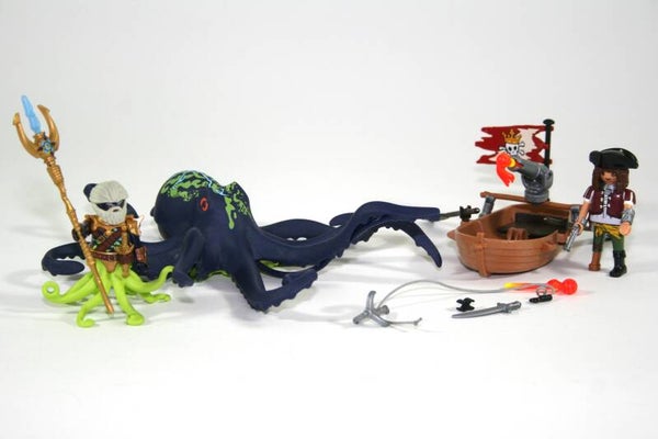Playmobil Gevecht tegen de reuzenoctopus