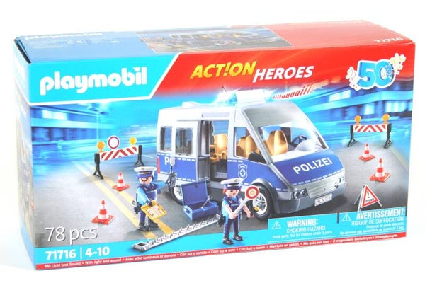 Playmobil Jubileum uitgave politiebus 71716 Nieuw
