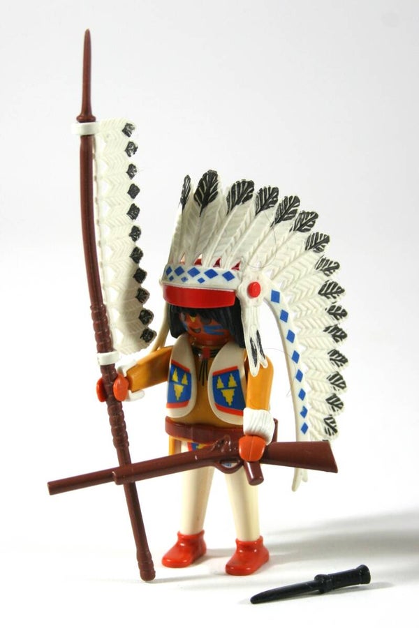 Playmobil Indianen opperhoofd 7660