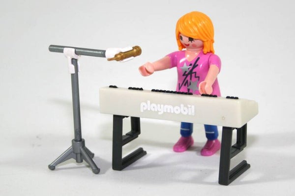 Playmobil Zangeres met keyboard 9095