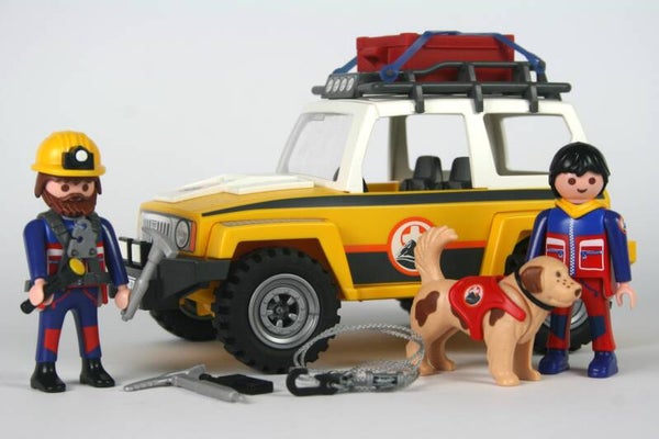 Playmobil Bergrescue jeep 9128